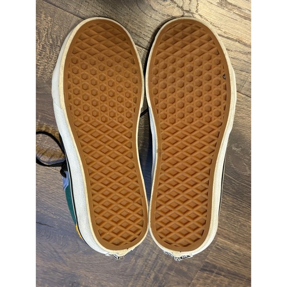 Vans Sk8 Hi Colorblock Suede Canvas High Top Sneakers Unisex - Picture 4 of 6